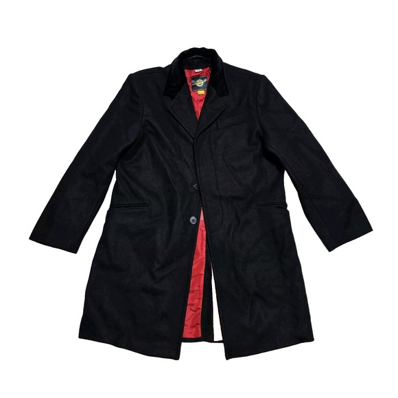 Martens Air Wair British Pea Top Coat Mens M 40 Overcoat Wool